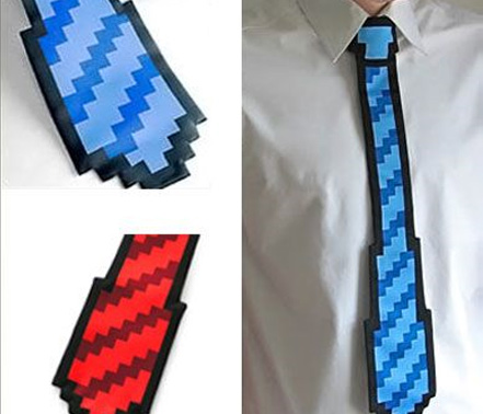 пиксельный галстук
