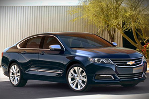 Chevrolet представил новую модель Impala на выставке в Нью Йорке.