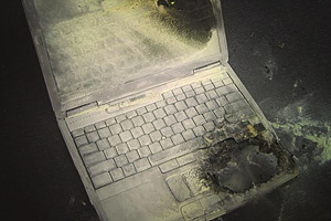 У депутата Ирины Горьковой загорелся ноутбук прямо в Госдуме