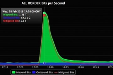 Самая мощная в истории DDoS-атака положила серверы жертвы лишь на 4 минуты