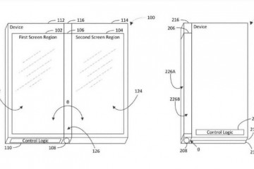 Майкрософт изобрел гибкий смартфон с тремя экранами
