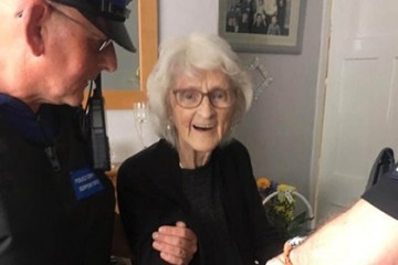 Полиция исполнила заветное желание 93-летней бабули попасть за решётку