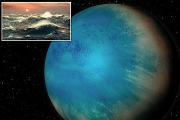 Астрономы обнаружили постапокалиптический «Водный мир»