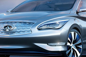 Nissan рассекретила свой новый электрокар Infiniti LE Electric