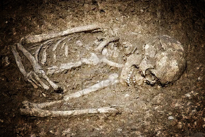 В техническом здании найдены останки человеческого тела