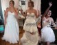Невеста поймала момент славы, укоротив свое платье до мини на жаркой свадьбе