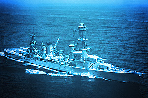 В Черном море появился крейсер США