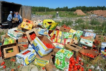 Торговые сети РФ заплатят 1,4 млрд рублей за уничтожение нераспроданных продуктов