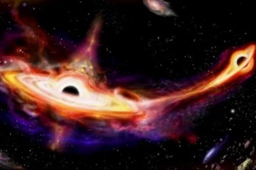 Сбежавшая черная дыра оставила след из юных звезд