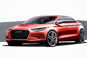 Audi показала эскизы своего концепта